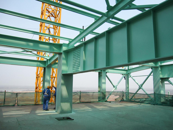 鋼結(jié)構(gòu)廠(chǎng)房、管網(wǎng)噴砂除銹涂料防腐